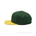 Two Tone Flat Bim Snapback Cap